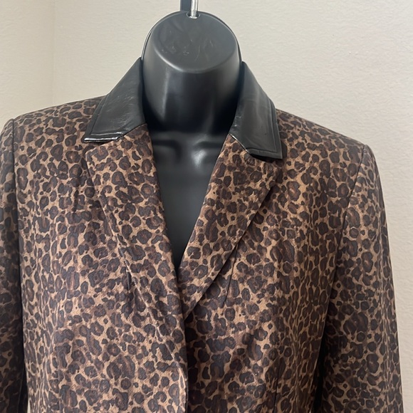 Etcetera Animal Print Jacket. Preloved - Picture 2 of 6